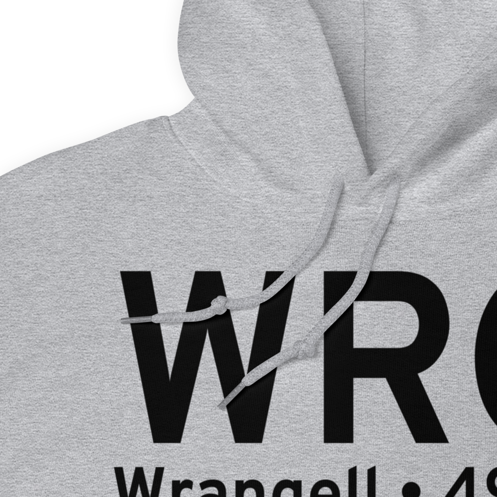 Wrangell (PAWG) Airport Hoodie Sweatshirt 