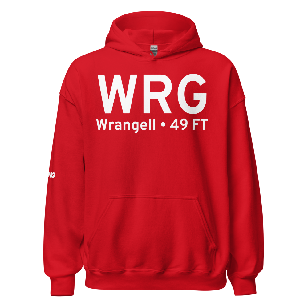 Wrangell (PAWG) Airport Hoodie Sweatshirt 