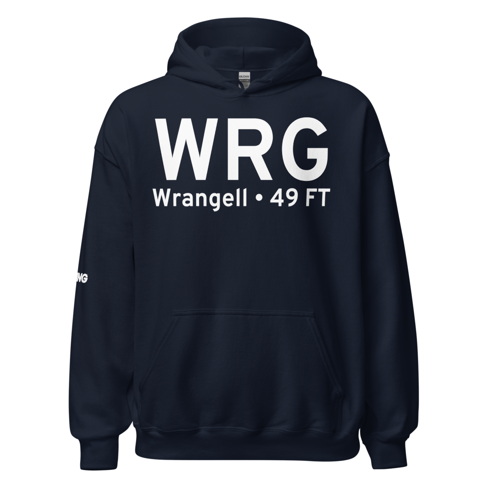 Wrangell (PAWG) Airport Hoodie Sweatshirt 