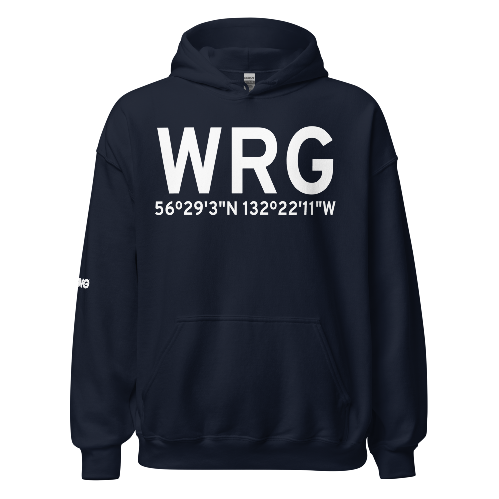 Wrangell (PAWG) Airport Hoodie Sweatshirt 