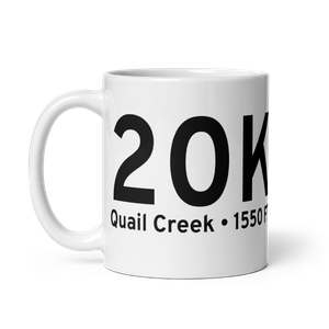 Quail Creek (20K) Airport Mug