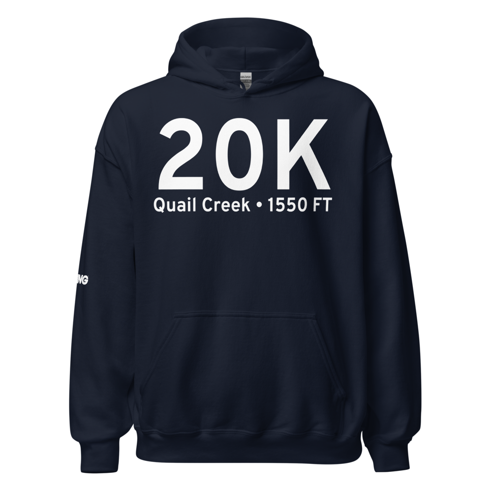 Quail Creek (20K) Airport Hoodie Sweatshirt 
