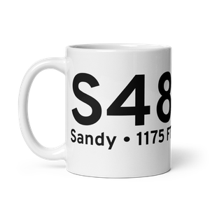 Sandy (KS48) Airport Mug