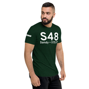 Sandy (KS48) Airport Tri-blend T-Shirt