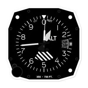 Schiffer Acres Airport (3S5) Altimeter Stickers