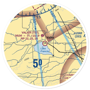 Valier Airport (7S7) VFR Sectional Sticker (20 mile)