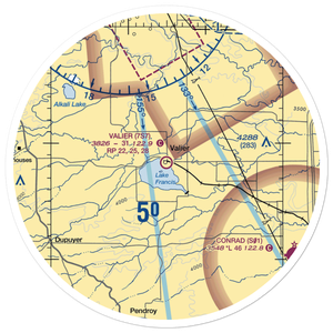 Valier Airport (7S7) VFR Sectional Sticker (30 mile)