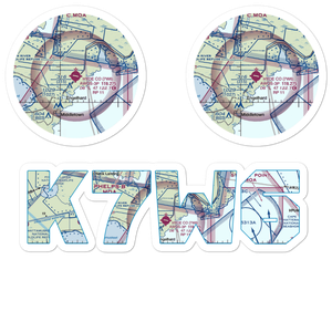 Hyde County Airport (7W6) VFR Sectional Sticker Pack