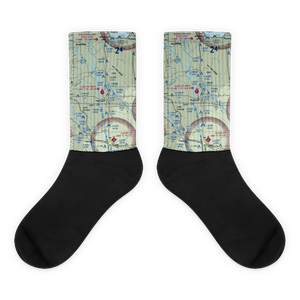 Clare County Airport (80D) VFR Sectional Socks