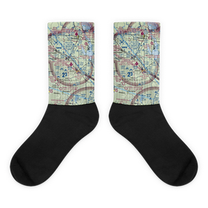 Mauston New Lisbon Union Airport (82C) VFR Sectional Socks