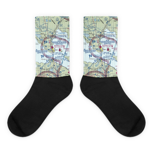 Mackinac County Airport (83D) VFR Sectional Socks