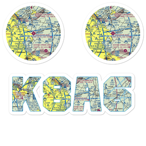 Wilgrove Air Park (8A6) VFR Sectional Sticker Pack