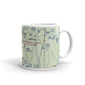 Greater Morris County Airport (8F5) VFR Sectional  Mug
