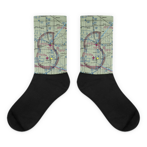 Harper Municipal Airport (8K2) VFR Sectional Socks