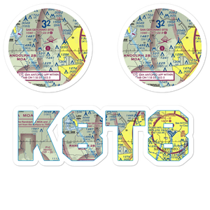 San Geronimo Airpark (8T8) VFR Sectional Sticker Pack