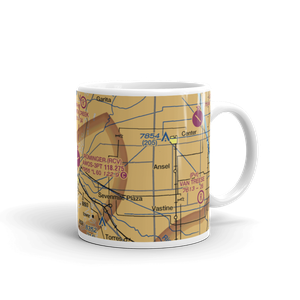 Astronaut Kent Rominger Airport (RCV) VFR Sectional  Mug