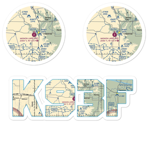 Mignon Laird Municipal Airport (93F) VFR Sectional Sticker Pack