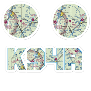 Lackey Aviation Airport (94R) VFR Sectional Sticker Pack