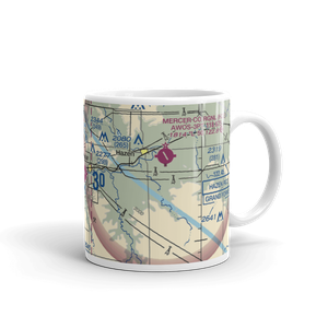 Beulah Airport (95D) VFR Sectional  Mug