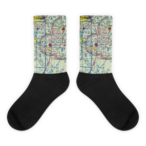 Covington Municipal Airport (CVC) VFR Sectional Socks