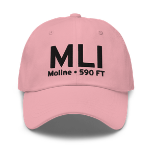 Moline (KMLI) Airport Hat