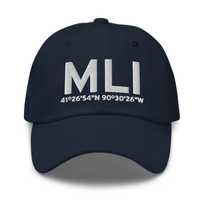 Moline (KMLI) Airport Hat