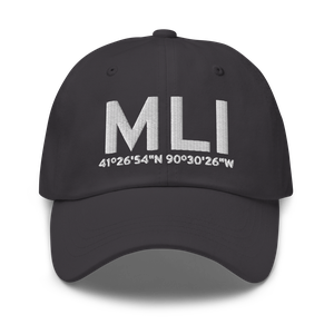 Moline (KMLI) Airport Hat