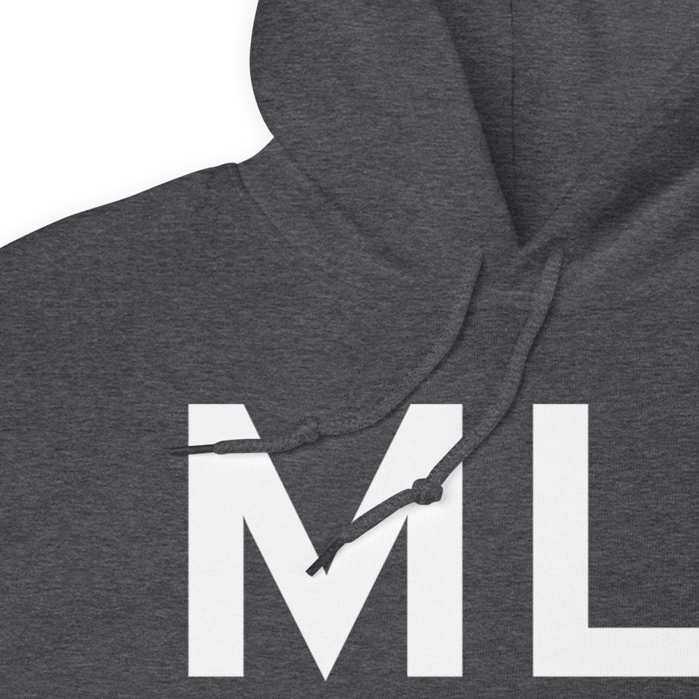 Moline (KMLI) Airport Hoodie Sweatshirt 