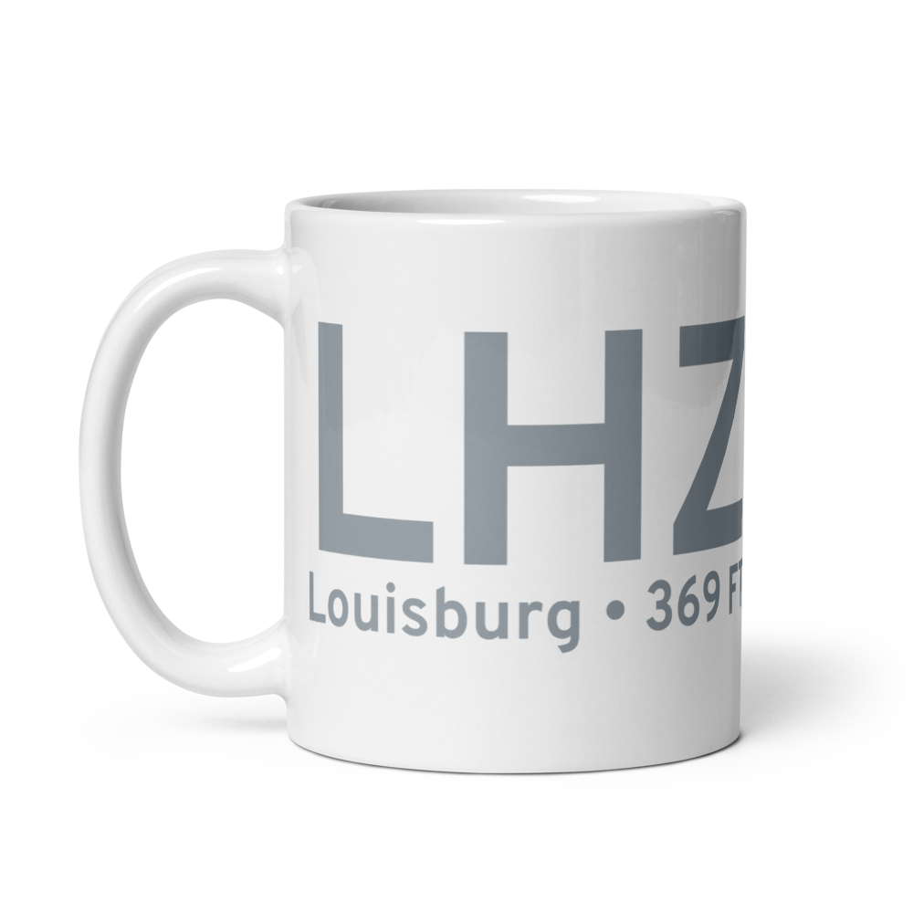 Louisburg (KLHZ) Airport Mug 