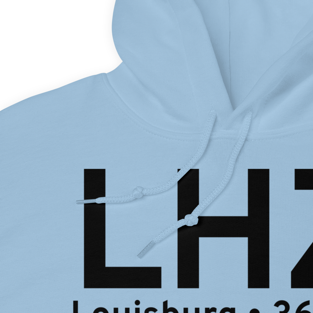 Louisburg (KLHZ) Airport Hoodie Sweatshirt 