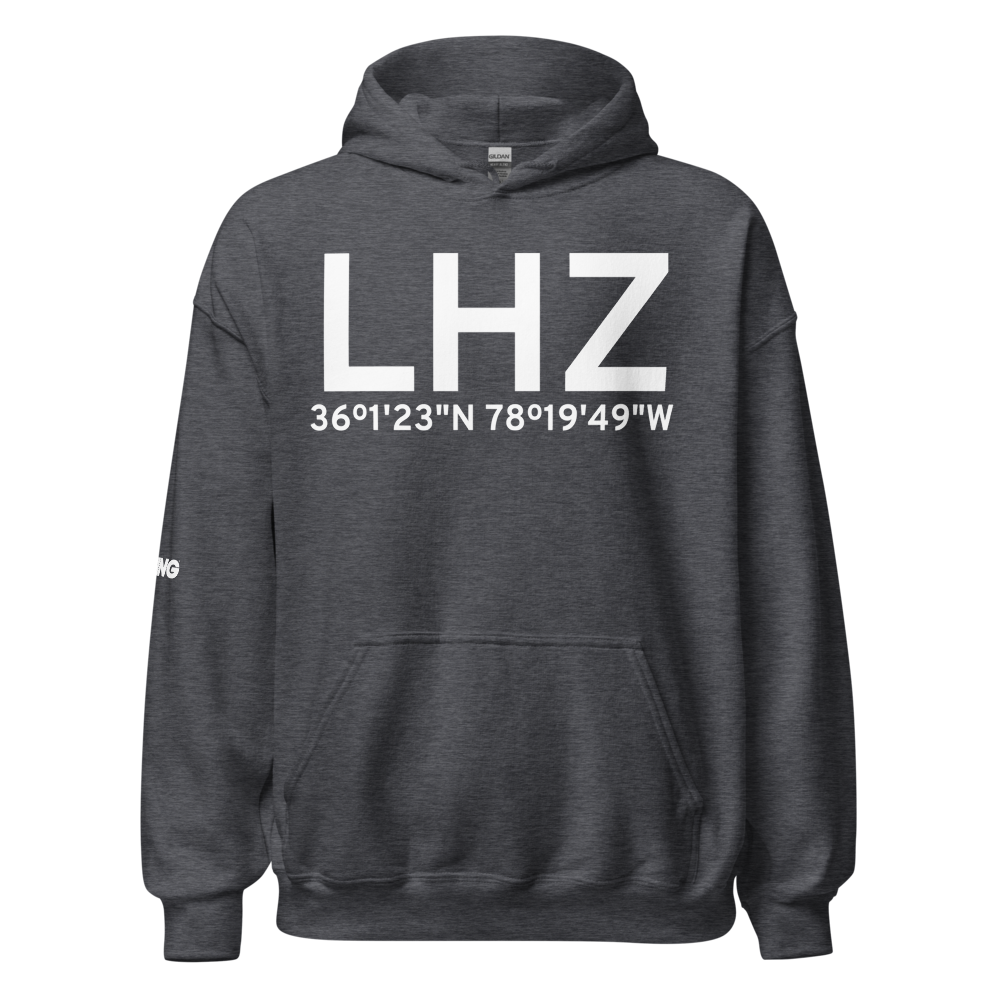 Louisburg (KLHZ) Airport Hoodie Sweatshirt 