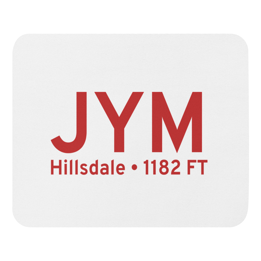 Hillsdale (KJYM) Airport  Mouse Pad 