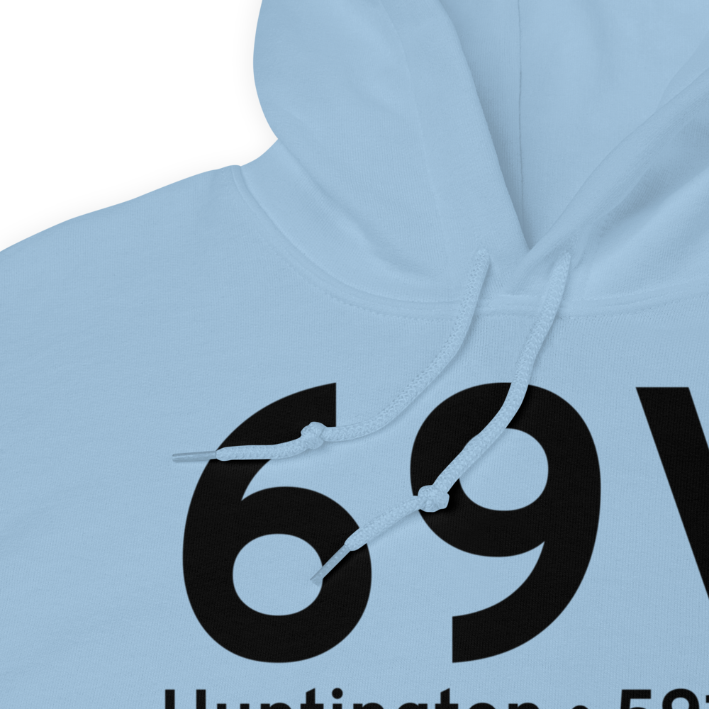 Huntington (K69V) Airport Hoodie Sweatshirt 