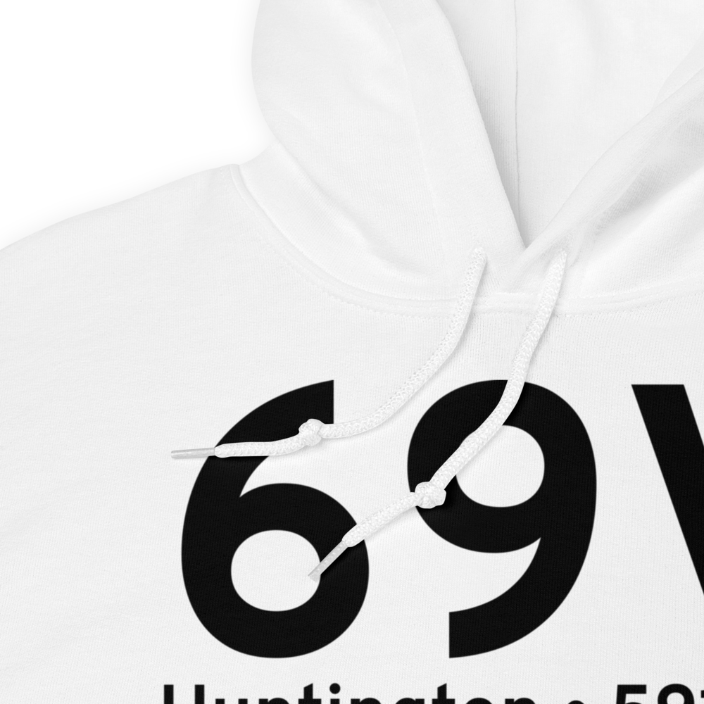 Huntington (K69V) Airport Hoodie Sweatshirt 