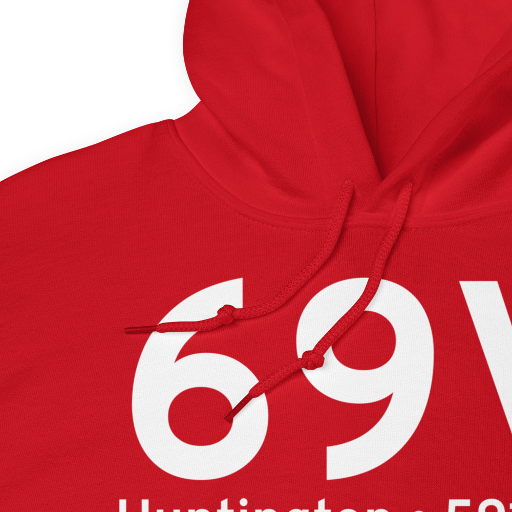 Huntington (K69V) Airport Hoodie Sweatshirt 