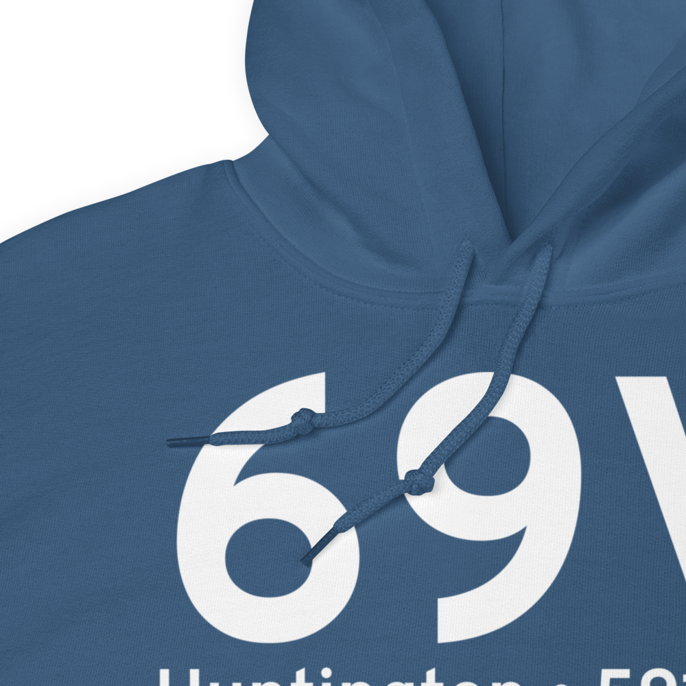 Huntington (K69V) Airport Hoodie Sweatshirt 