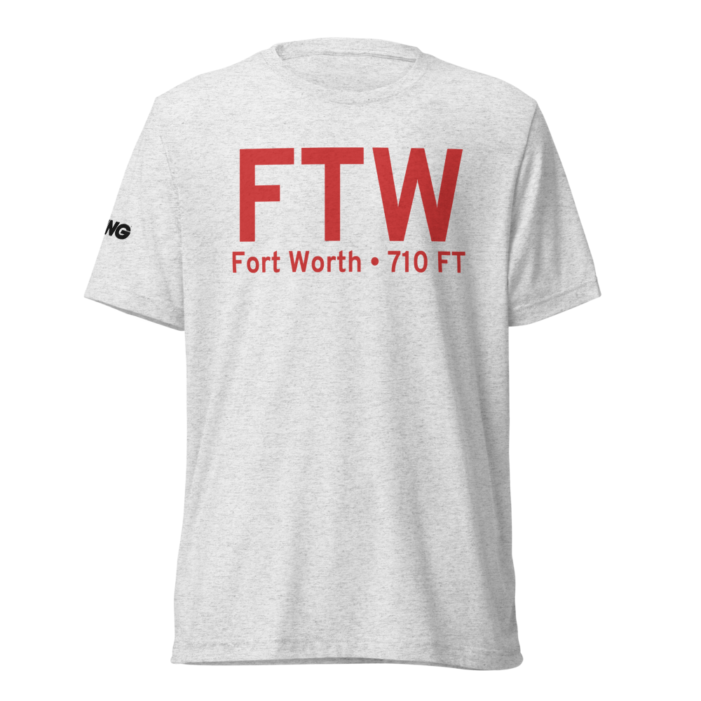 Fort Worth (KFTW) Airport Tri-blend T-Shirt 