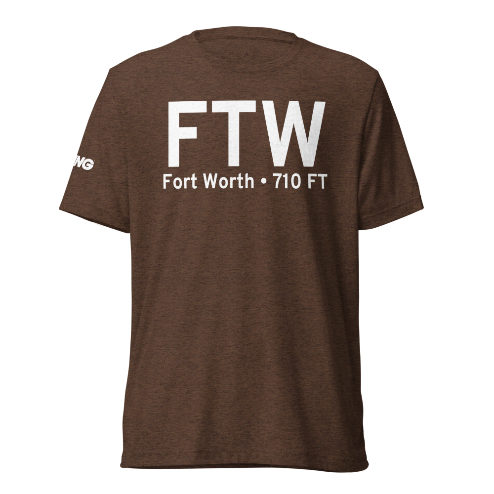 Fort Worth (KFTW) Airport Tri-blend T-Shirt 
