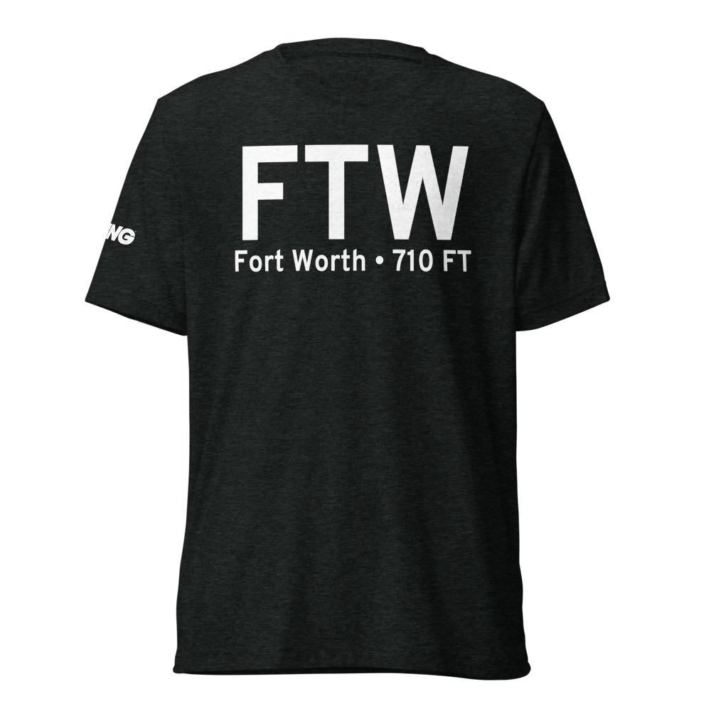 Fort Worth (KFTW) Airport Tri-blend T-Shirt 