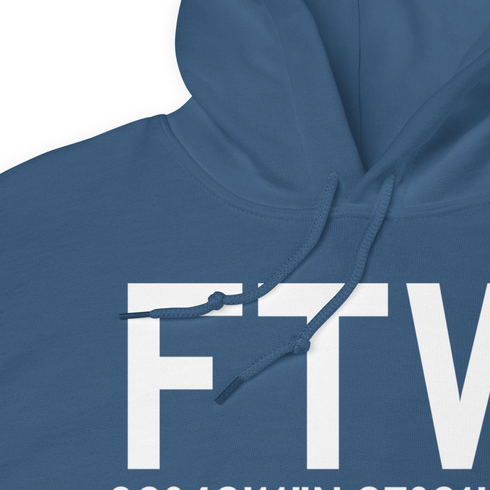 Fort Worth (KFTW) Airport Hoodie Sweatshirt 