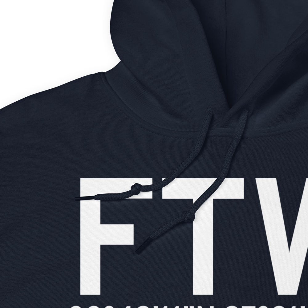 Fort Worth (KFTW) Airport Hoodie Sweatshirt 