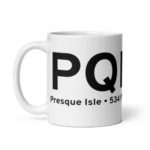 Presque Isle (KPQI) Airport Mug