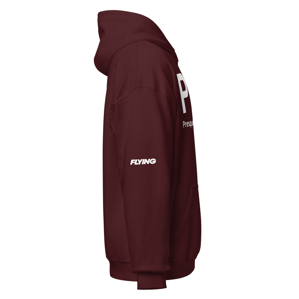 Presque Isle (KPQI) Airport Hoodie Sweatshirt 