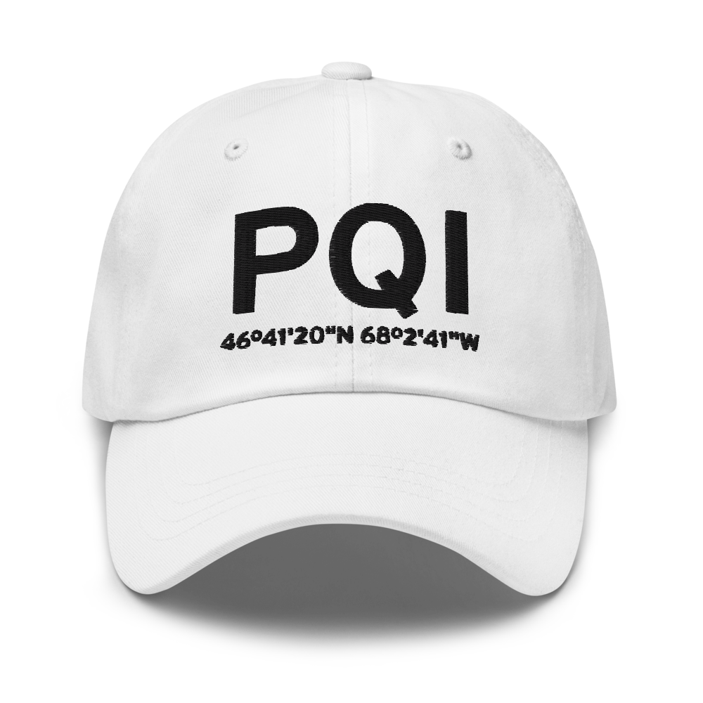 Presque Isle (KPQI) Airport Hat 