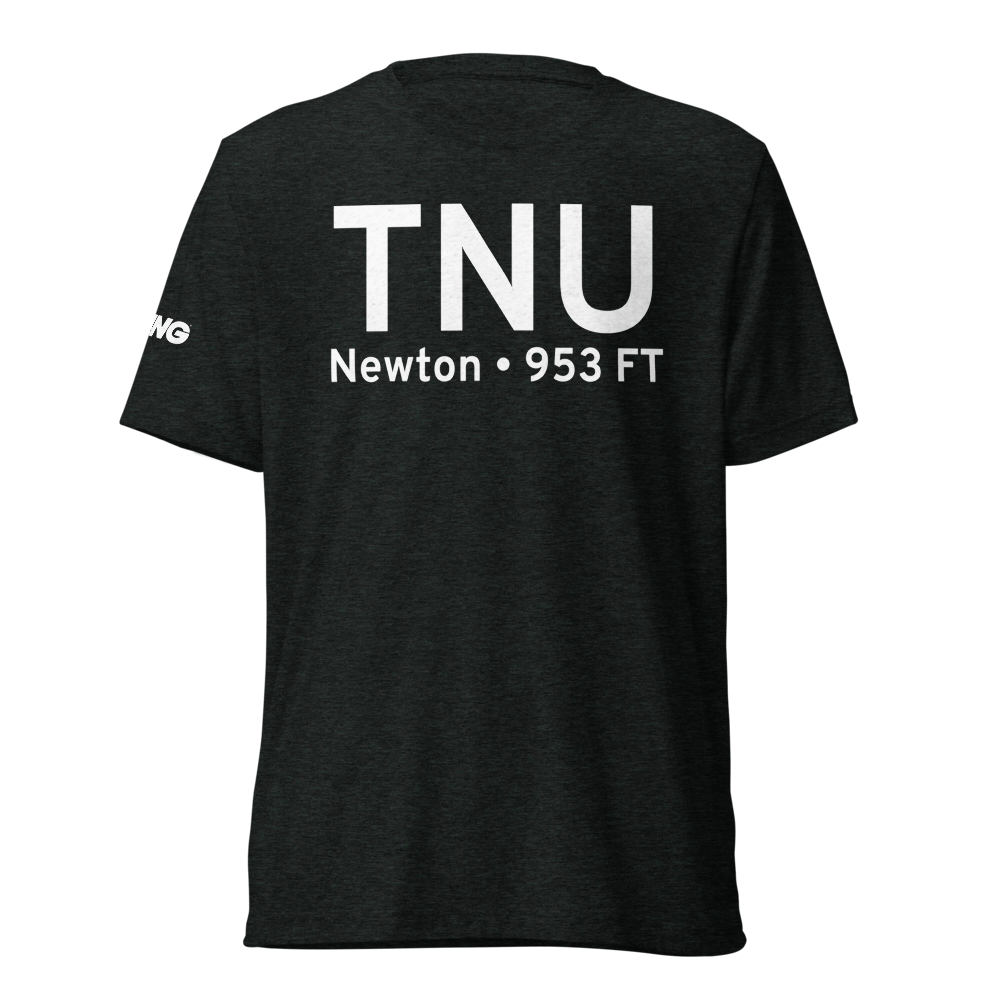 Newton (KTNU) Airport Tri-blend T-Shirt 