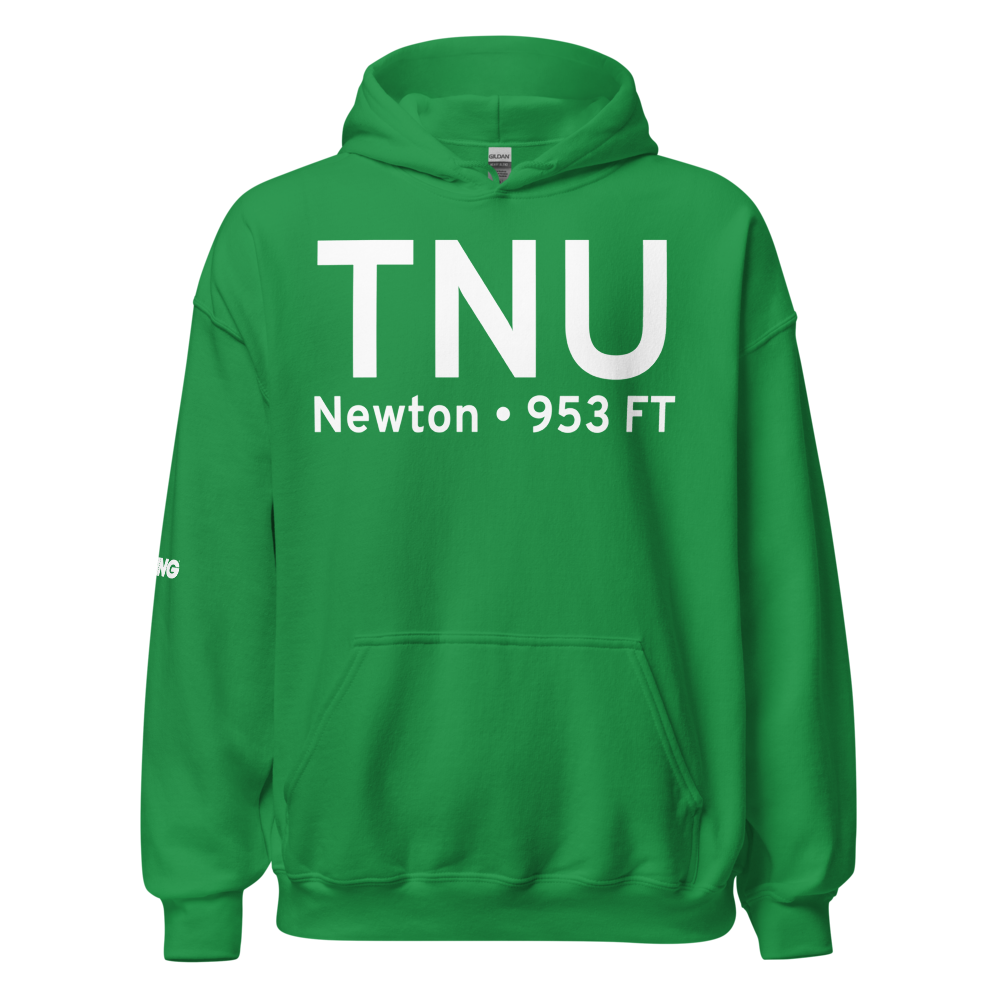 Newton (KTNU) Airport Hoodie Sweatshirt 