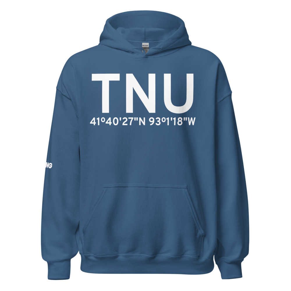 Newton (KTNU) Airport Hoodie Sweatshirt 