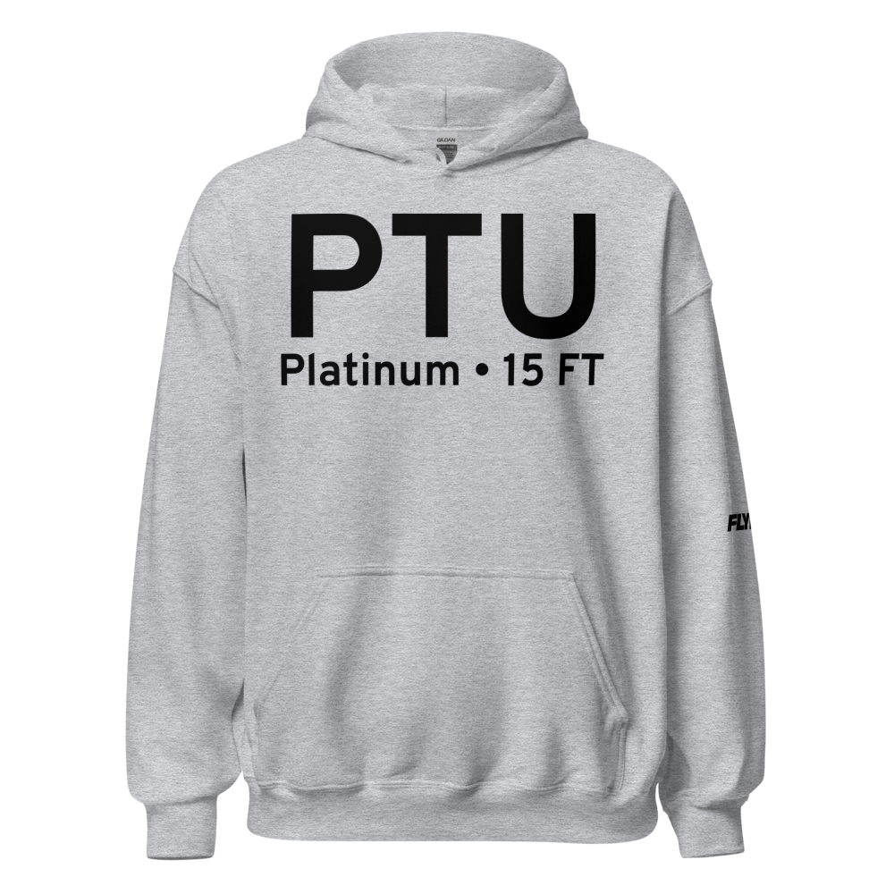 Platinum (PAPM) Airport Hoodie Sweatshirt 