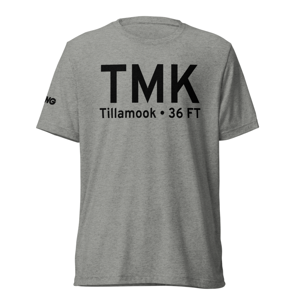 Tillamook (KTMK) Airport Tri-blend T-Shirt 