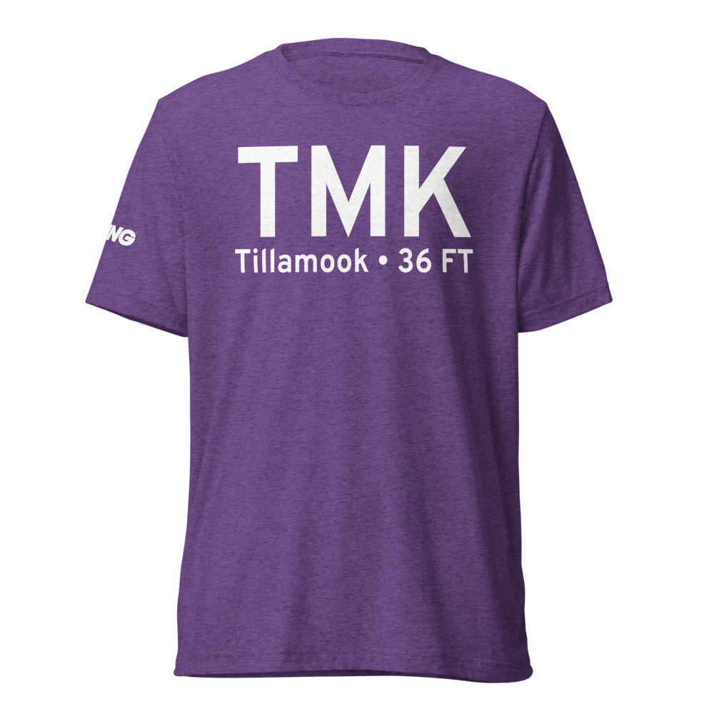 Tillamook (KTMK) Airport Tri-blend T-Shirt 